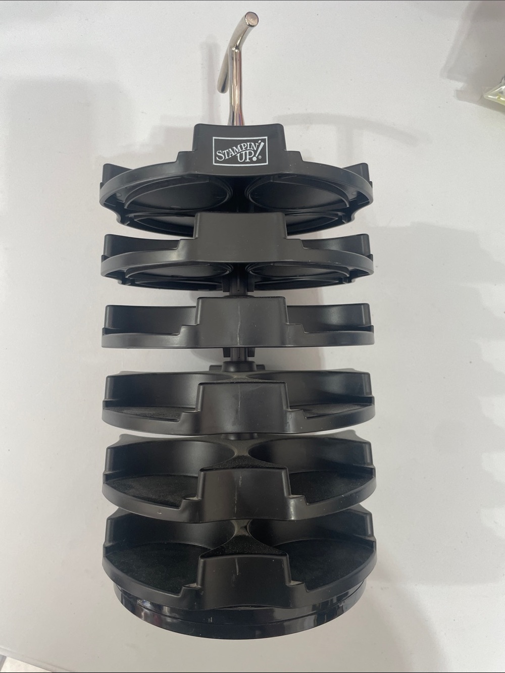 Stampin' Up! Black Rotating Storage Unit